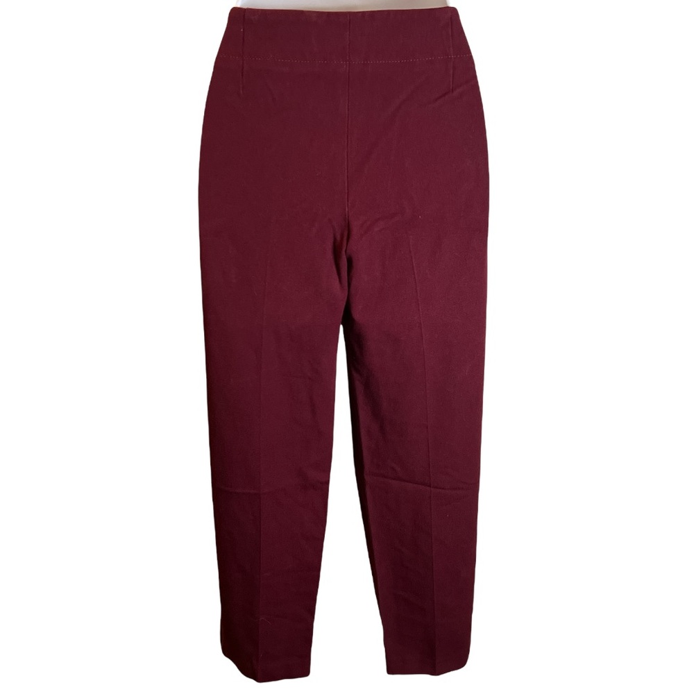 Talbots Maroon Trousers - Picture 2 of 5